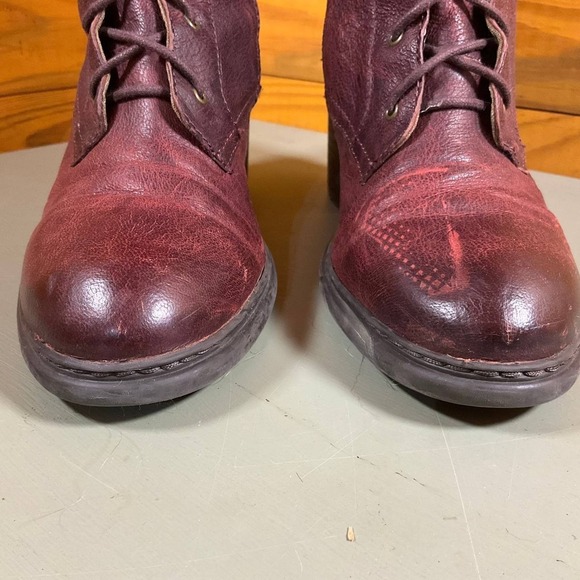 Nine West Vintage America Valory Riding Boot Womens 11M Purple Leather Knee High - Picture 8 of 16